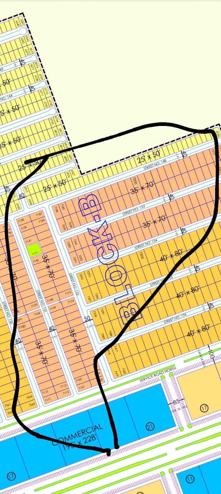 Faisal Hills Block B Possession Plots for Sale | 7100–7200 Series