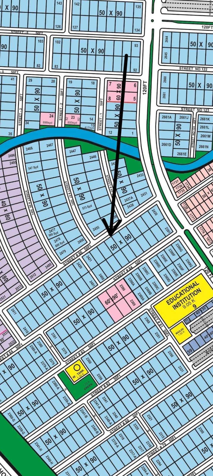 Faisal Hills Block B Possession Plot for Sale – 7100 to 7200 Series
